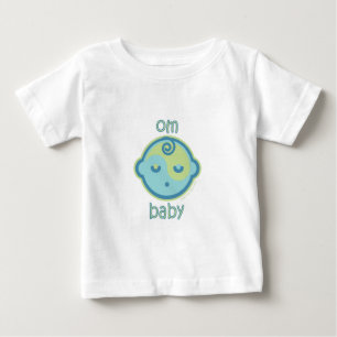Camiseta De Bebé Yoga Speak Baby : Om Baby