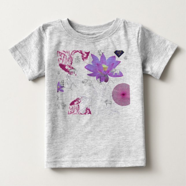 Camiseta De Bebé Yogi Baby Girl (Anverso)