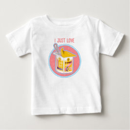 Camiseta De Bebé Yogur de la fruta de la pasión