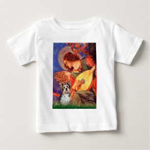 Camiseta De Bebé Yorkshire Terrier (Biewer) -Ángel de la Mandolina