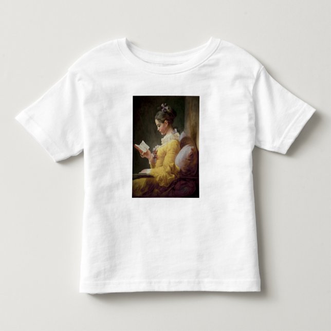Camiseta De Bebé Young Chica Reading, c.1776 (Anverso)