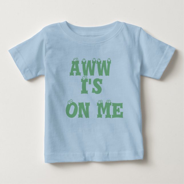 Camiseta De Bebé Your Custom Baby Romper (Anverso)