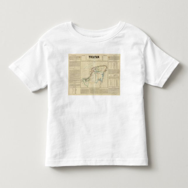 Camiseta De Bebé Yucatán, México (Anverso)