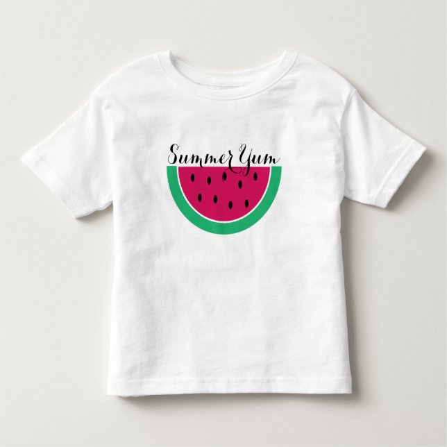 Camiseta De Bebé Yum de verano (Anverso)