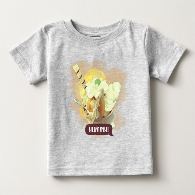 Camiseta De Bebé Yummy (Anverso)