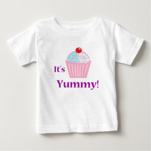 Camiseta De Bebé Yummy Cupcake Toddler Longsleeve