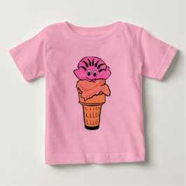 Camiseta De Bebé Yummy Ice Cream
