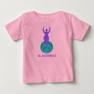 Camiseta De Bebé Z Lil Diosa Infante Bebé Tee Shirt