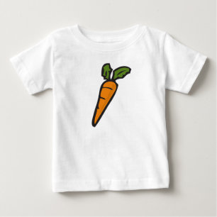 Camiseta De Bebé Zanahoria
