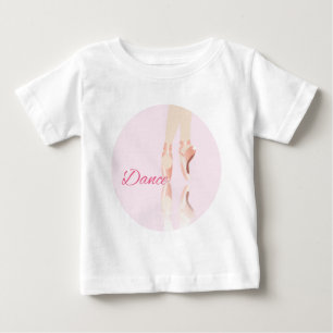 Camiseta De Bebé Zapatillas de ballet de baile