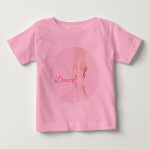 Camiseta De Bebé Zapatillas de ballet para bailar
