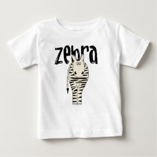 Camiseta De Bebé Zebra