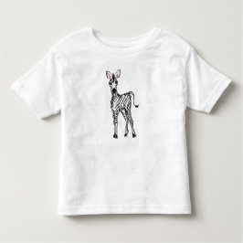 Camiseta De Bebé Zebra