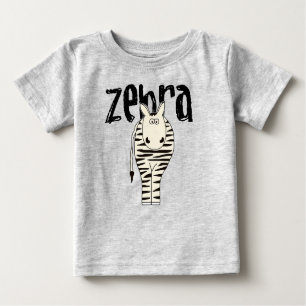 Camiseta De Bebé Zebra