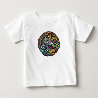 Camiseta De Bebé Zebra 1