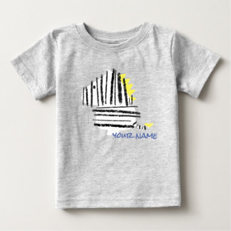 Camiseta De Bebé zebra baby T-shirt