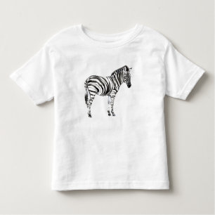 Camiseta De Bebé Zebra permanente