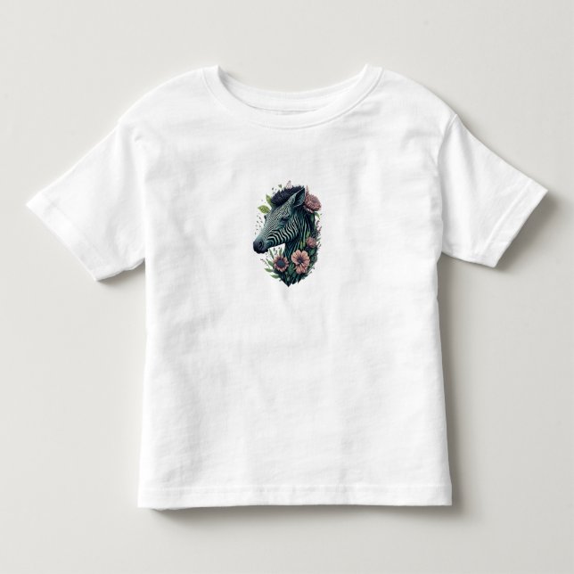 CAMISETA DE BEBÉ ZEBRA TODDLER T-SHIRT (Anverso)