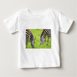 Camiseta De Bebé Zebras