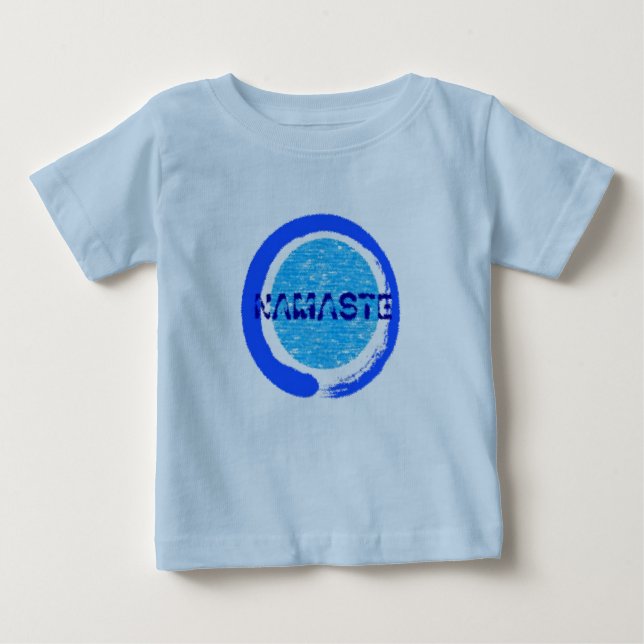 Camiseta De Bebé Zen Namaste - Ropa de yoga para bebés (Anverso)
