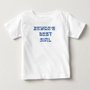 Camiseta De Bebé Zeydes Mejor Chica
