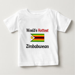 Camiseta De Bebé Zimbabuense más caliente del mundo