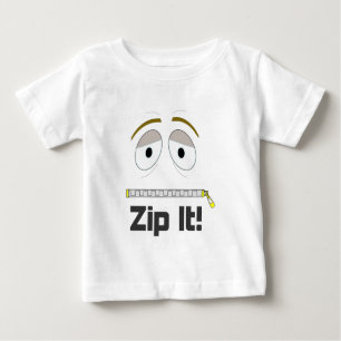 Camiseta De Bebé ¡Zip It!