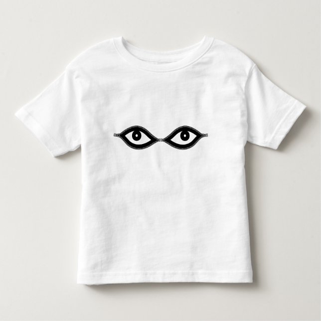 Camiseta De Bebé Zipper Eyes (Anverso)