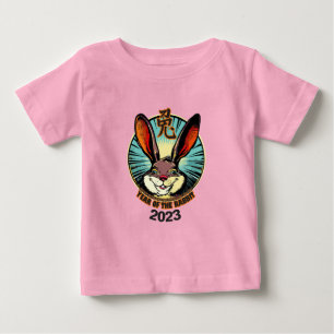 Camiseta De Bebé Zodiaco Chino 2023 "Conejo"