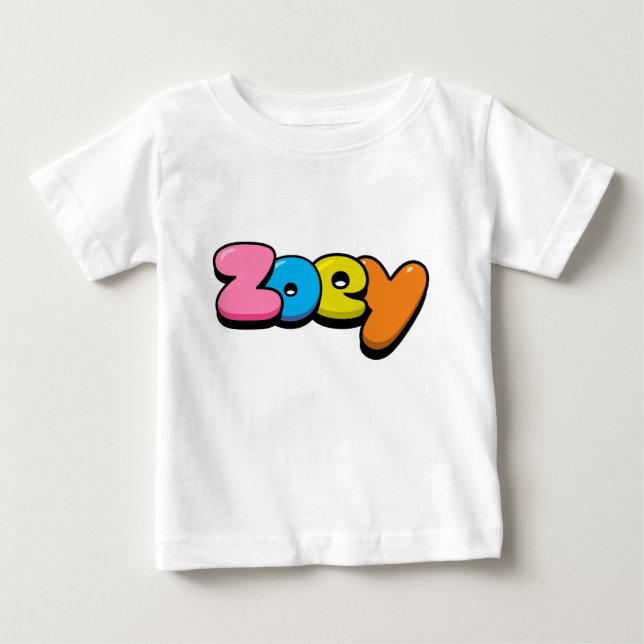 Camiseta De Bebé Zoey (Anverso)