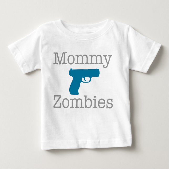 Camiseta De Bebé ¡Zombis! ¡Bebé! 2 (Anverso)