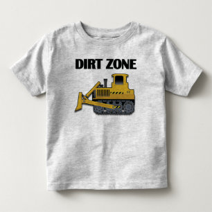 Camiseta De Bebé Zona de la suciedad (niveladora) - manga larga