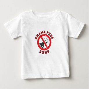 Camiseta De Bebé Zona libre de dramas