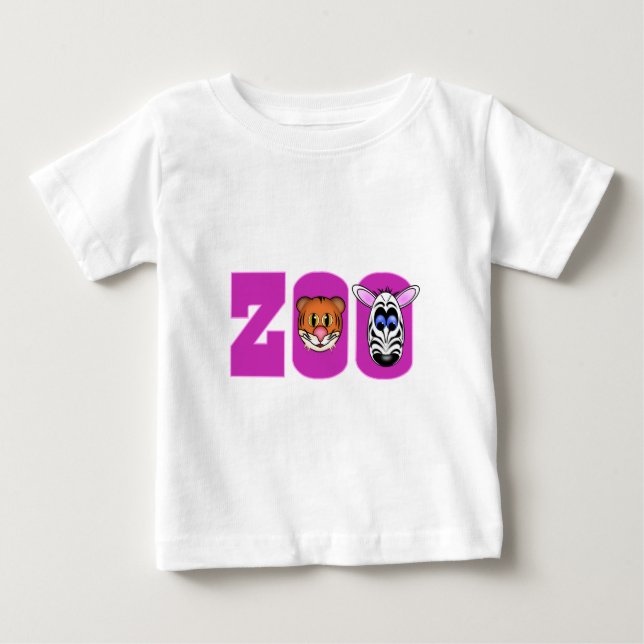 CAMISETA DE BEBÉ ZOO (Anverso)