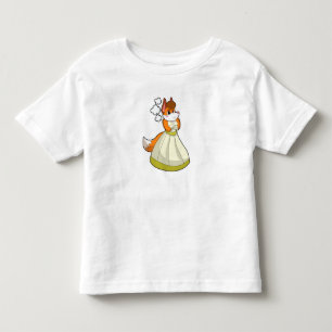 Camiseta De Bebé Zorra como novia con vestido de novia.PNG