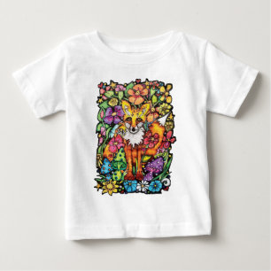 Camiseta De Bebé Zorro Astuto