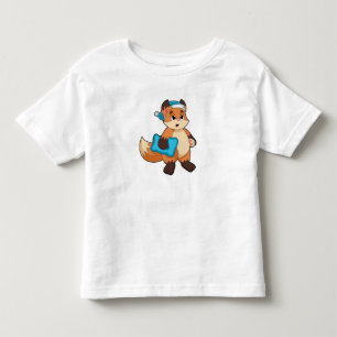 Camiseta De Bebé Zorro con gorro de dormir