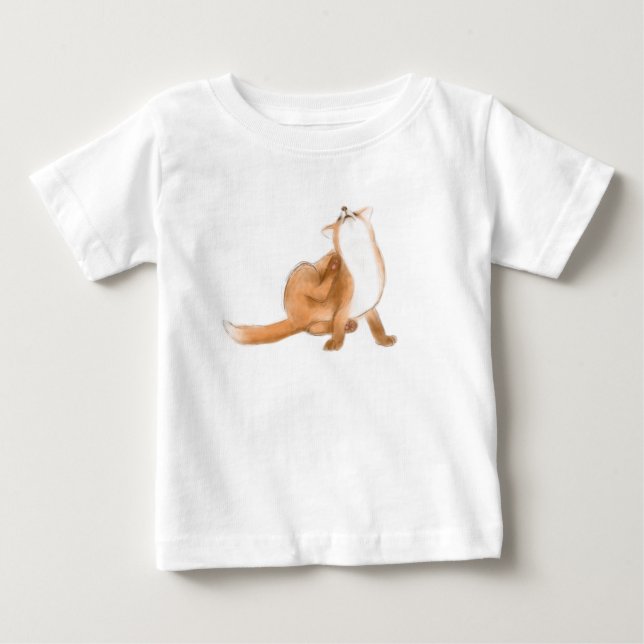 Camiseta De Bebé Zorro crateur (Anverso)