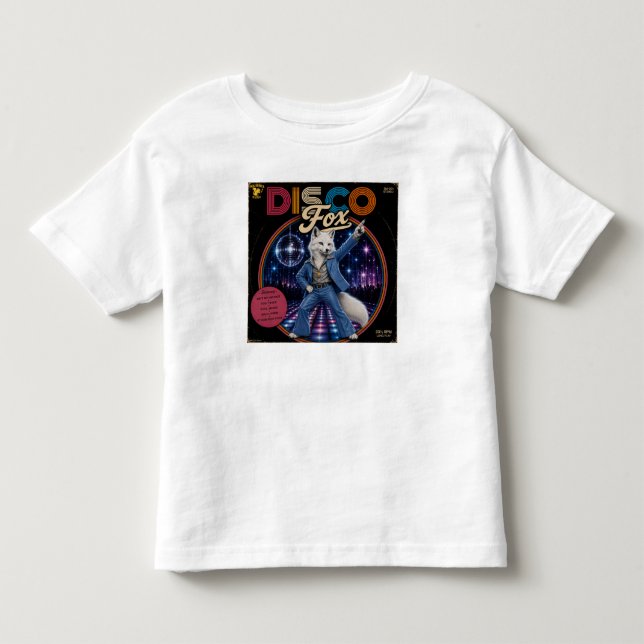 Camiseta De Bebé Zorro de discoteca (Anverso)