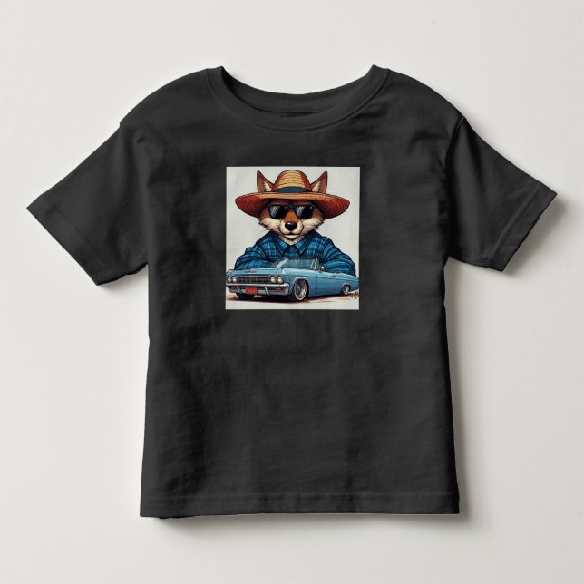 Camiseta De Bebé Zorro Lowrider (Anverso)