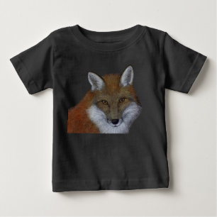 Camiseta De Bebé Zorro Rojo