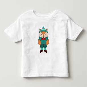 Camiseta De Bebé Zorro verde lindo