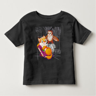 Camiseta De Bebé zorro y búho