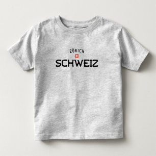 Camiseta De Bebé Zurich Schweiz (Suiza), con problemas