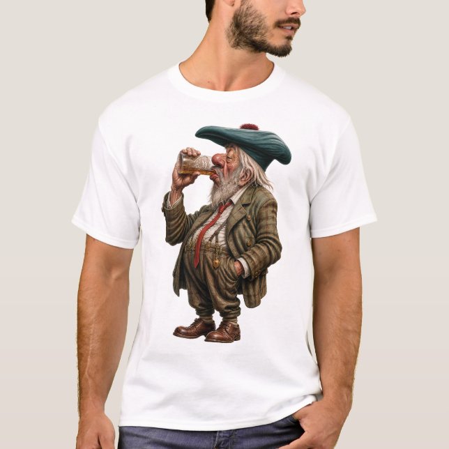Camiseta de bebedor de whisky (Anverso)
