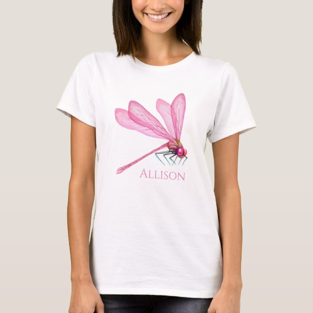 Camiseta de Bebidas Rosadas (Anverso)