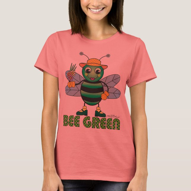 Camiseta de BEE Green Organic (Anverso)
