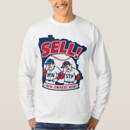 Camiseta de béisbol con diseño de Vender a los nue