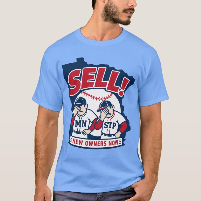 Camiseta de béisbol con diseño para vender a los n (Anverso)