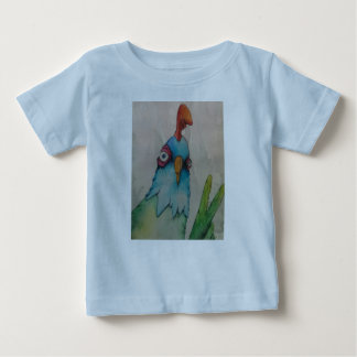 camiseta de béisbol de pollo infantil
